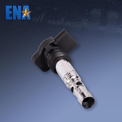 Miniatura 5 de ENA Juego de 4 bobinas de encendido con 4 bujías platino compatibles con Audi VW 2004-2006 A4, 2004-2005 A4 Quattro, 2004-2006 TT, 2004 TT Quattro,