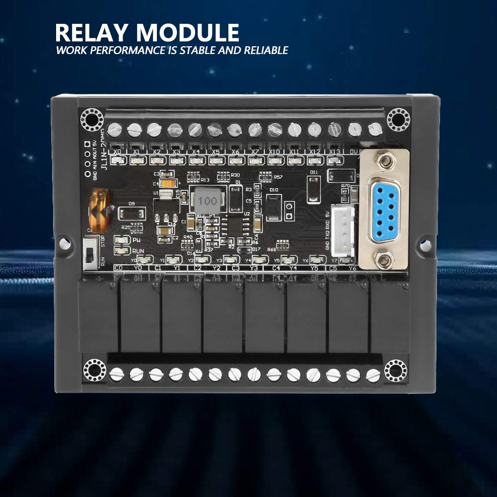 Modulo relè FX1N-20MR Controllo Programmabile con Ritardo Compatto per attività di Automazione 1 unità