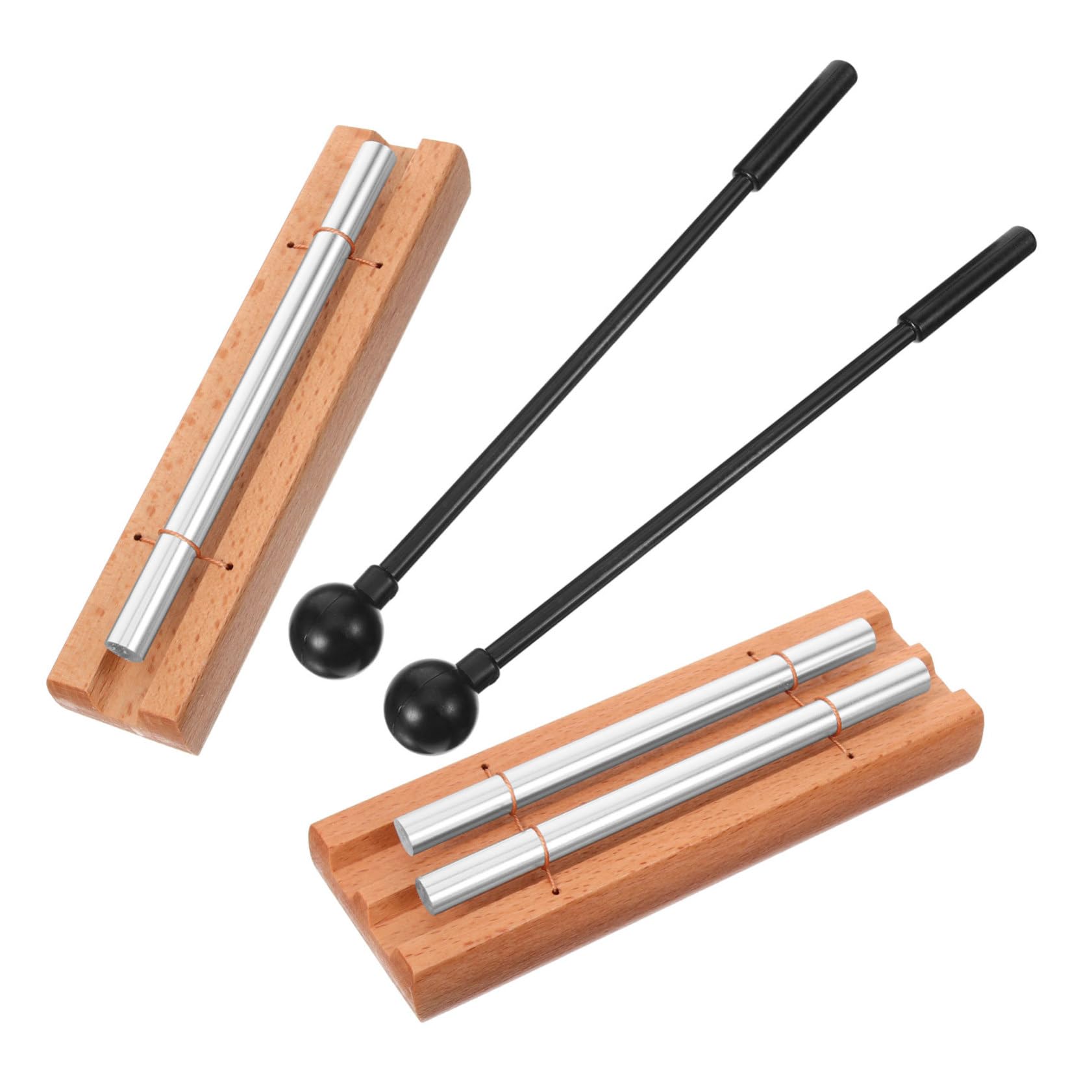 NULYLU Chimes Instrument Set Metal Wind Chimes Mallet Meditation for Classroom and Meditation