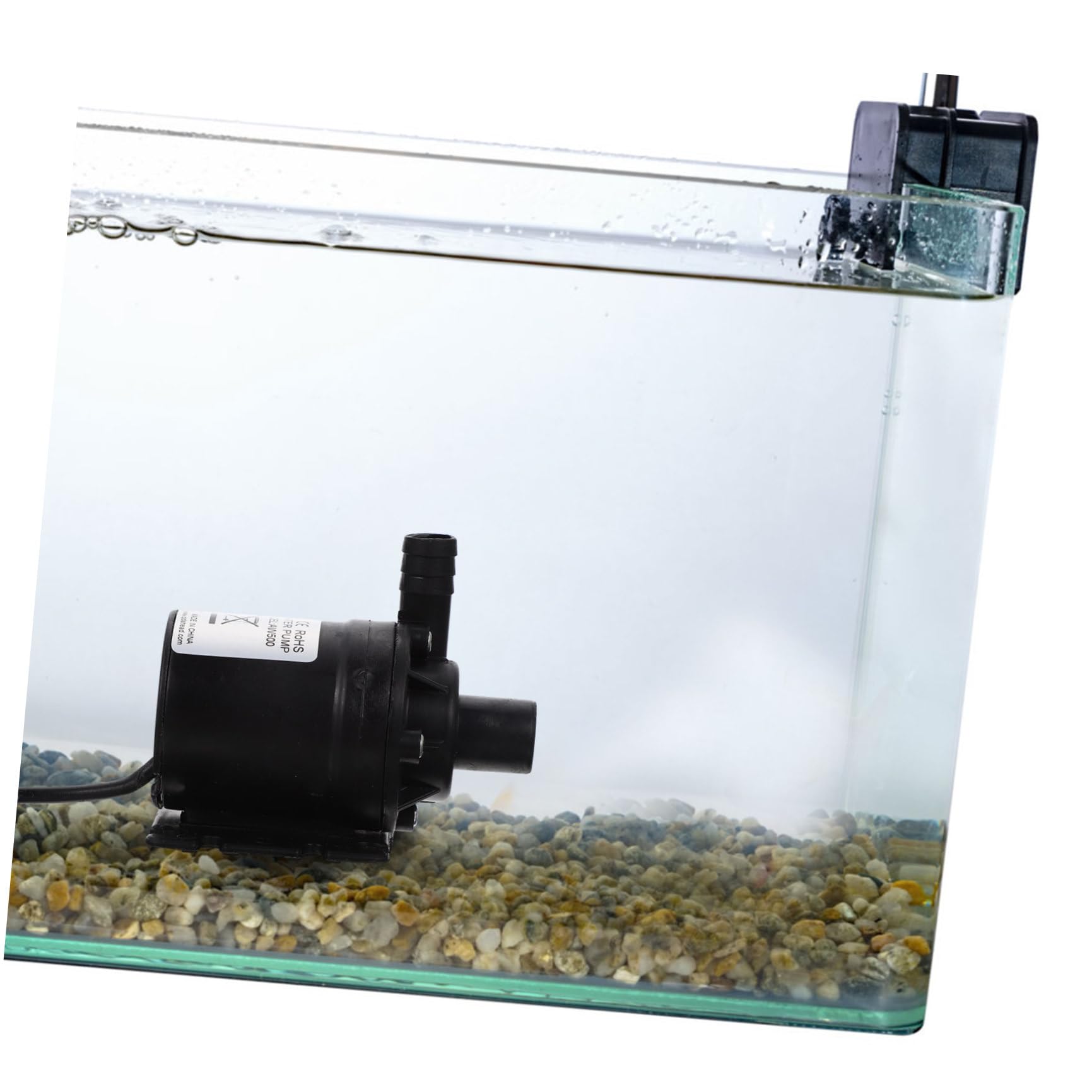 Bomba de Refuerzo Sumergible Dc 24v para Hogar, Microbomba de Plástico de Ingeniería, Bomba Presurizadora Silenciosa para Ducha y Calentador, Compatible Agua hasta 60 °c