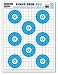 Sight Seer Paper Bullseye Shooting Targets for Pistol & Rifle 19"x25" (Blue, 5 pack)