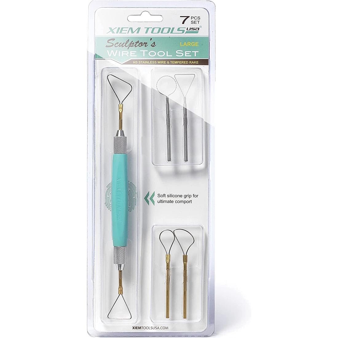 Sculptor's Wire Tool Set for Pottery and Ceramics (Large)