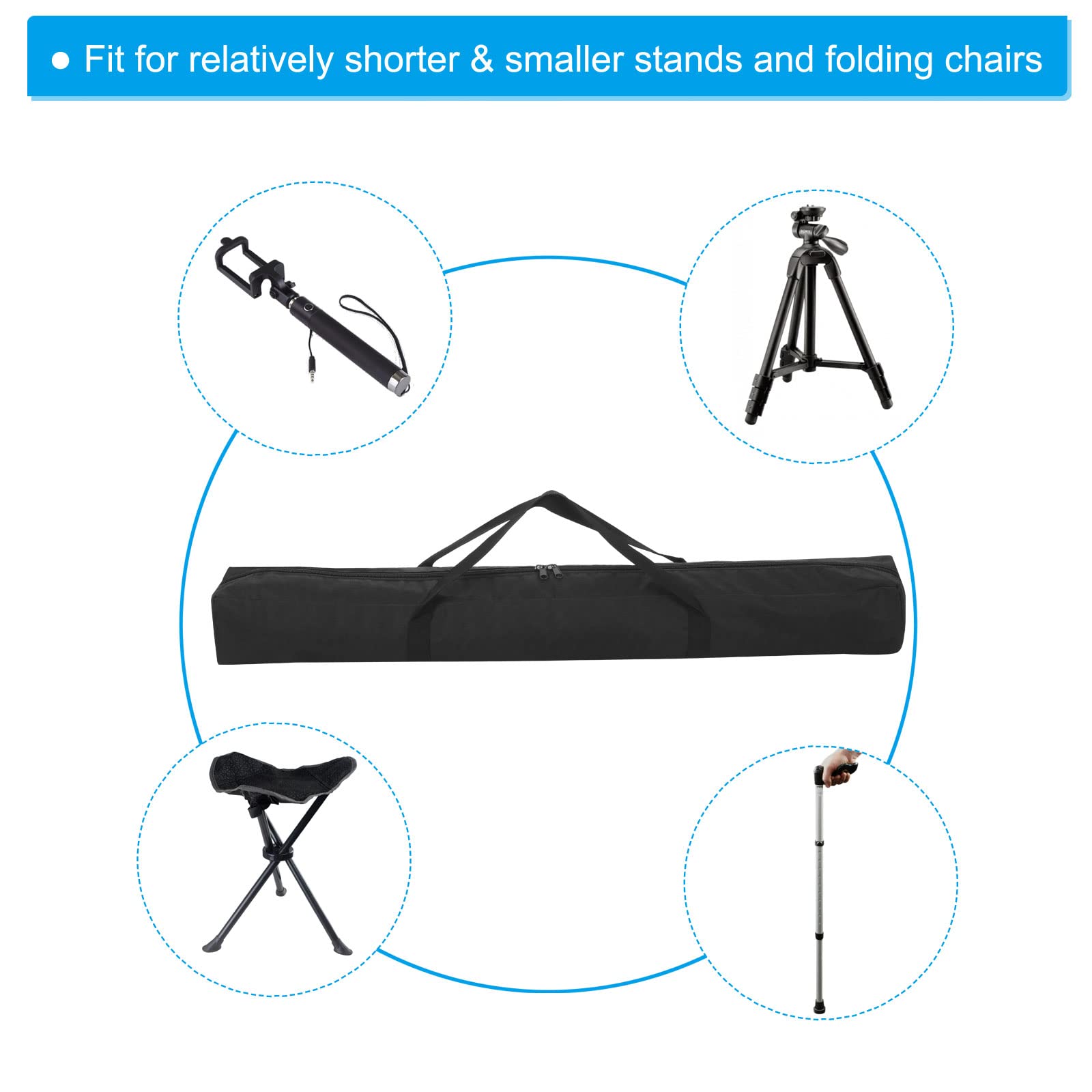 PATIKIL 31 Inch Tripod Monopod Case Bag - Image 4