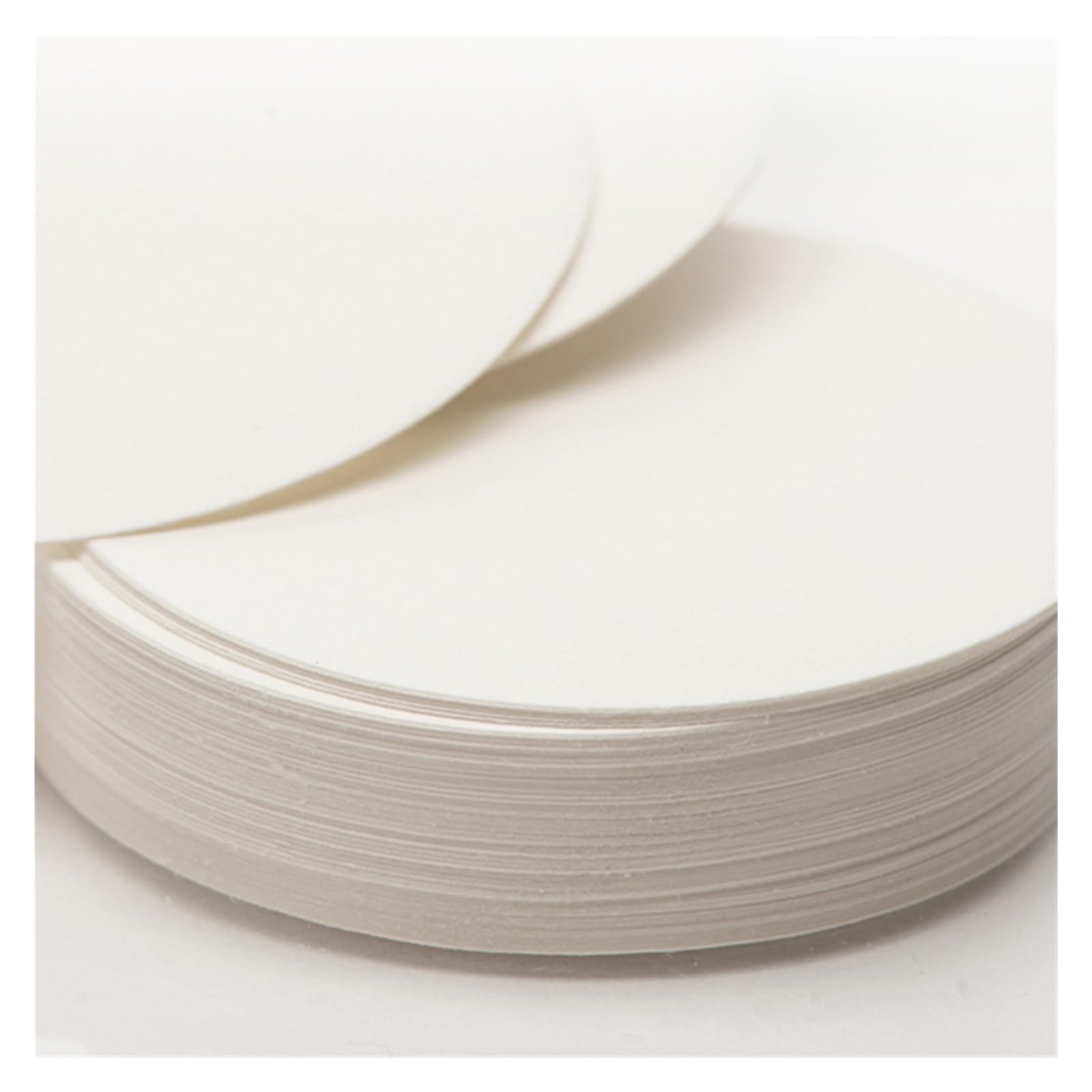 Papel de filtro cuantitativo 100 片 12,5 厘米/125 毫米 定性滤纸 慢速/中速/快速(Slow)