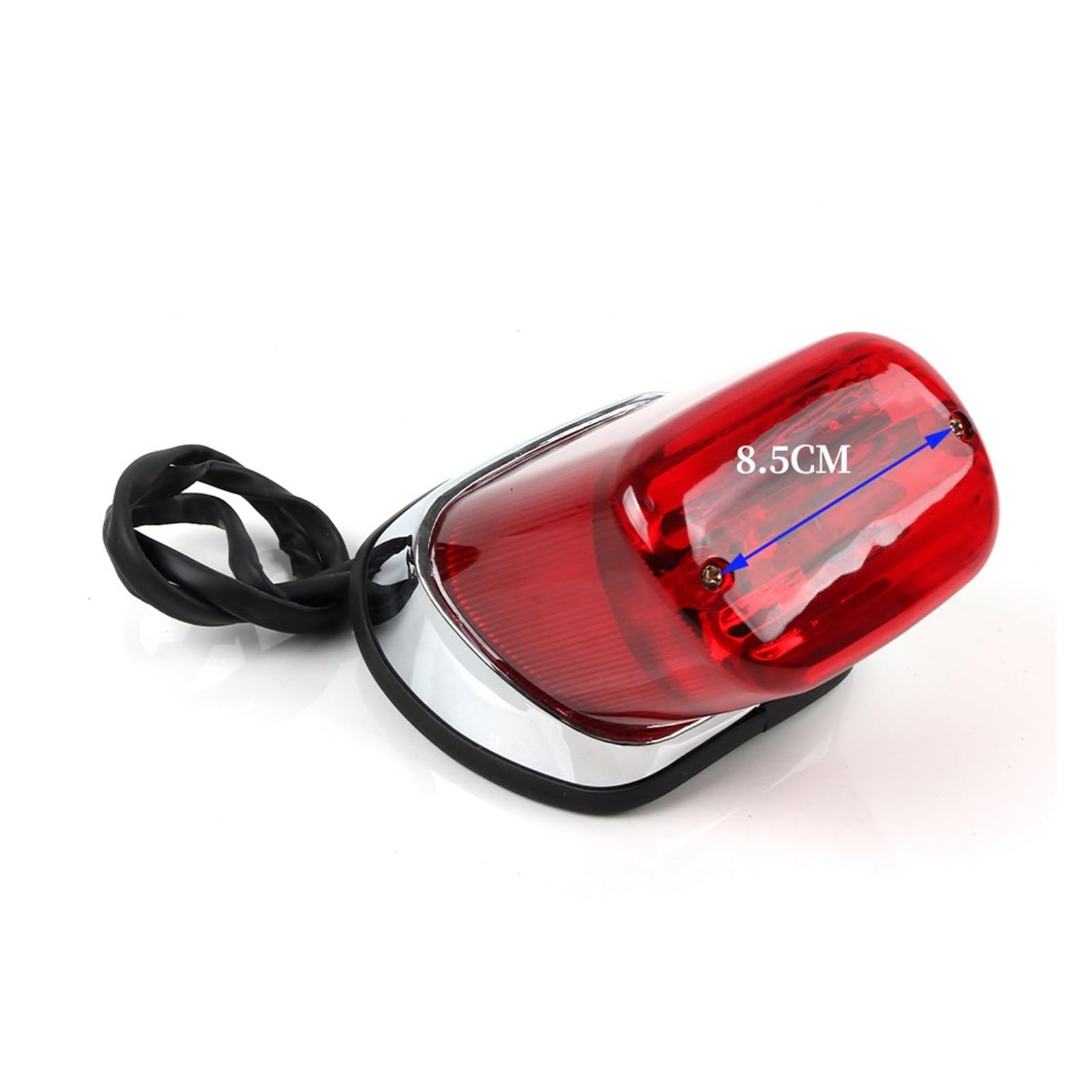 Moto Posteriore Luce Di Arresto Freno Per Virago XV250 XV400 XV 250 400 Indicatore Di Arresto Del Freno Motociclo ABS Rosso Lampada Della Luce Posteriore Coda Moto Impermeabile