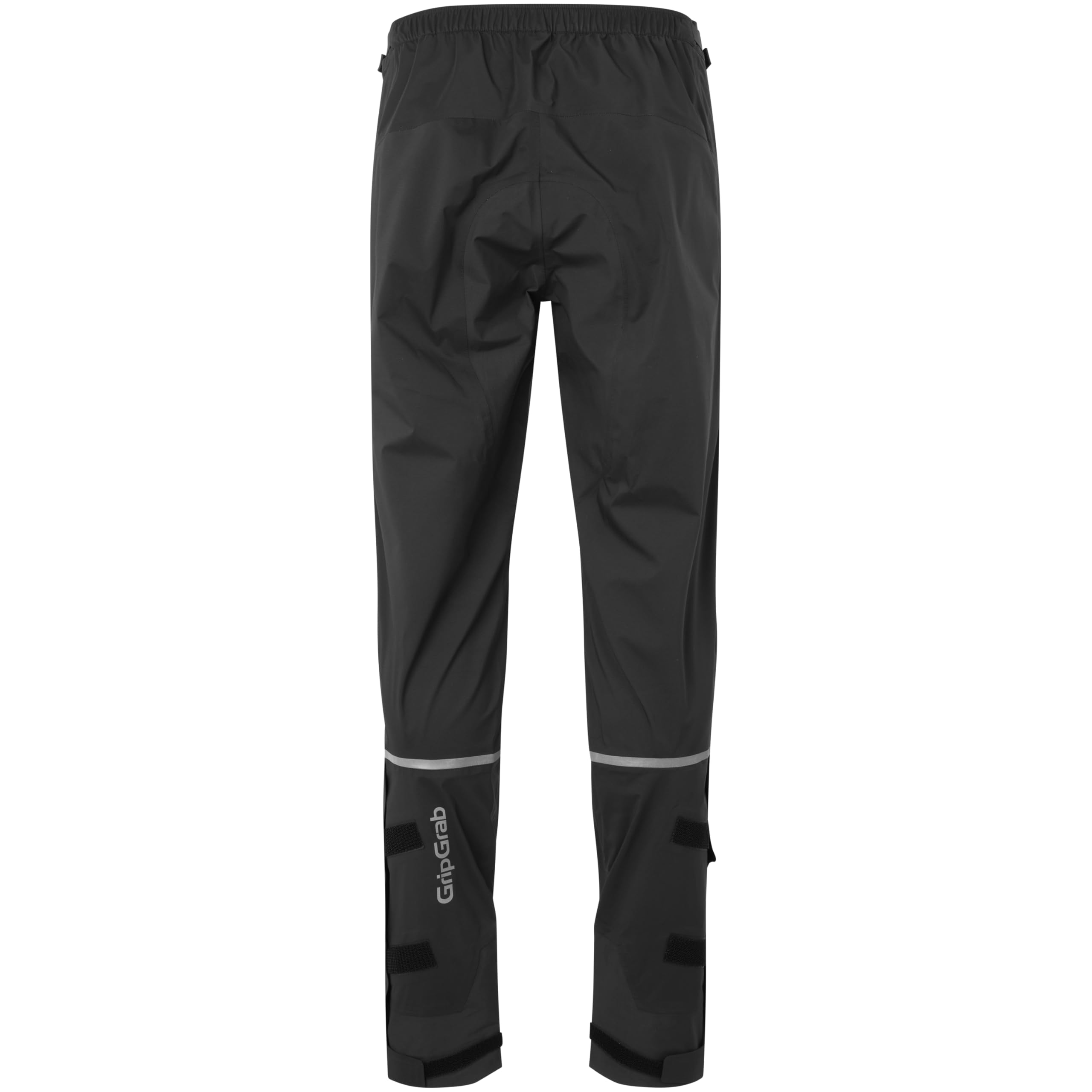 GripGrab EXPLR wasserdichte Fahrrad Regenhose Herren & Damen Überhose Lang | Leichte, atmungsaktive Rad Regenbekleidung mit 10.000 mm Wassersäule, 40K Atmungsaktivität, Klettverschluss und Reflektoren