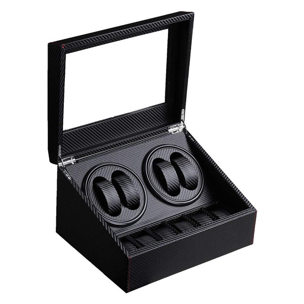 Caricatore per Orologi a 4 + 6 cifre in Fibra di Carbonio, Motore Rotante Silenzioso, contatore Rotante con Motore Importato, 30,7 * 23,5 * 18,2 cm,