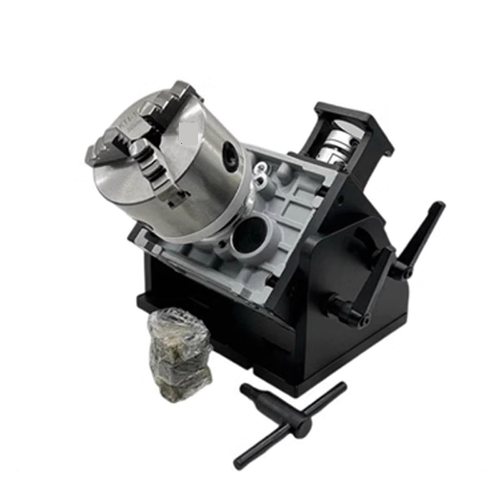 CNC Automatic Indexing Rotary Table Positioner Manipulator Argon Arc Welding Marking Circular Seam Smooth Rotation(D100 4-inch)