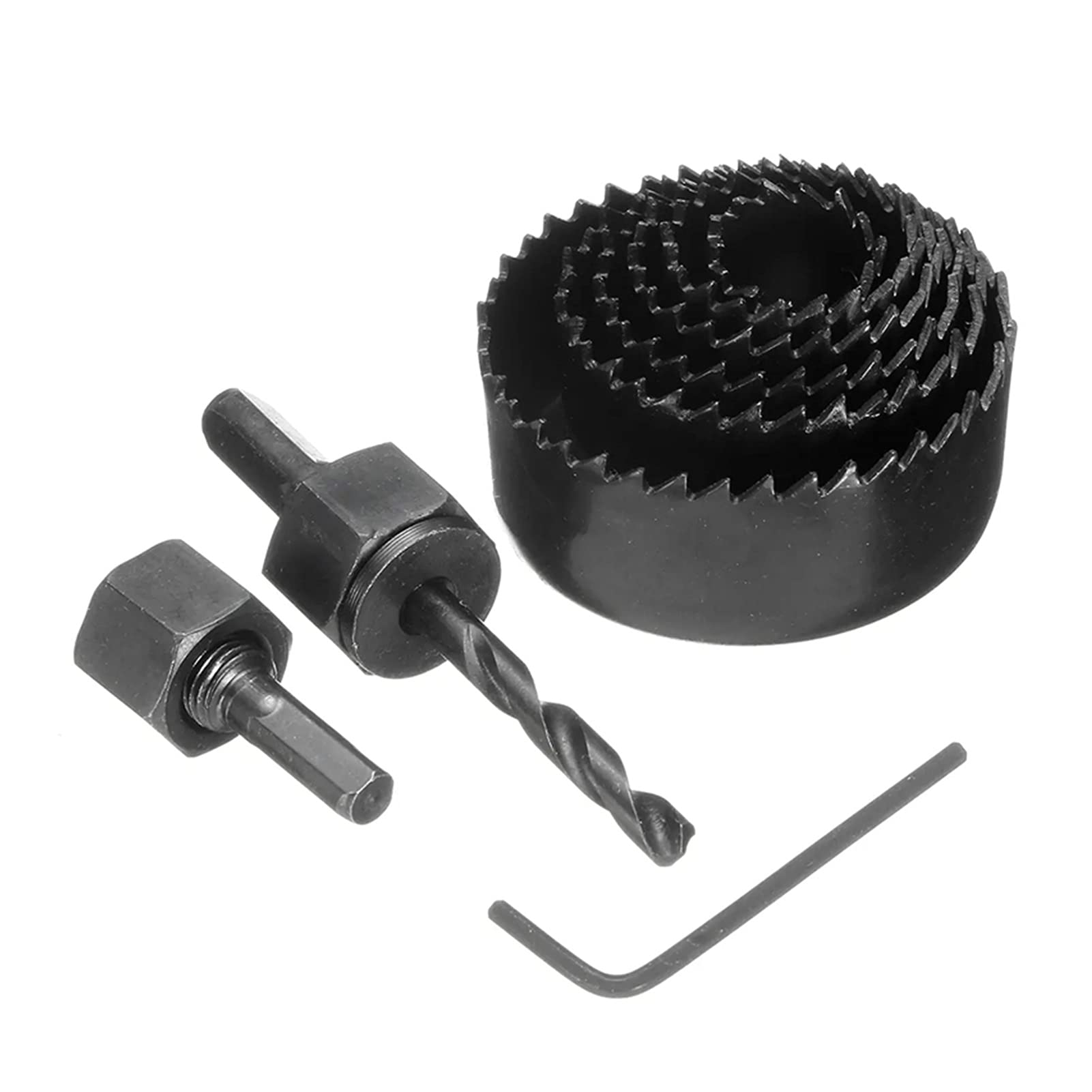 Zestawy wierteł 11 sztuk zestawu otwornic 19-64mm Węglowe wiertła do metalu do cięcia drewna i metalu