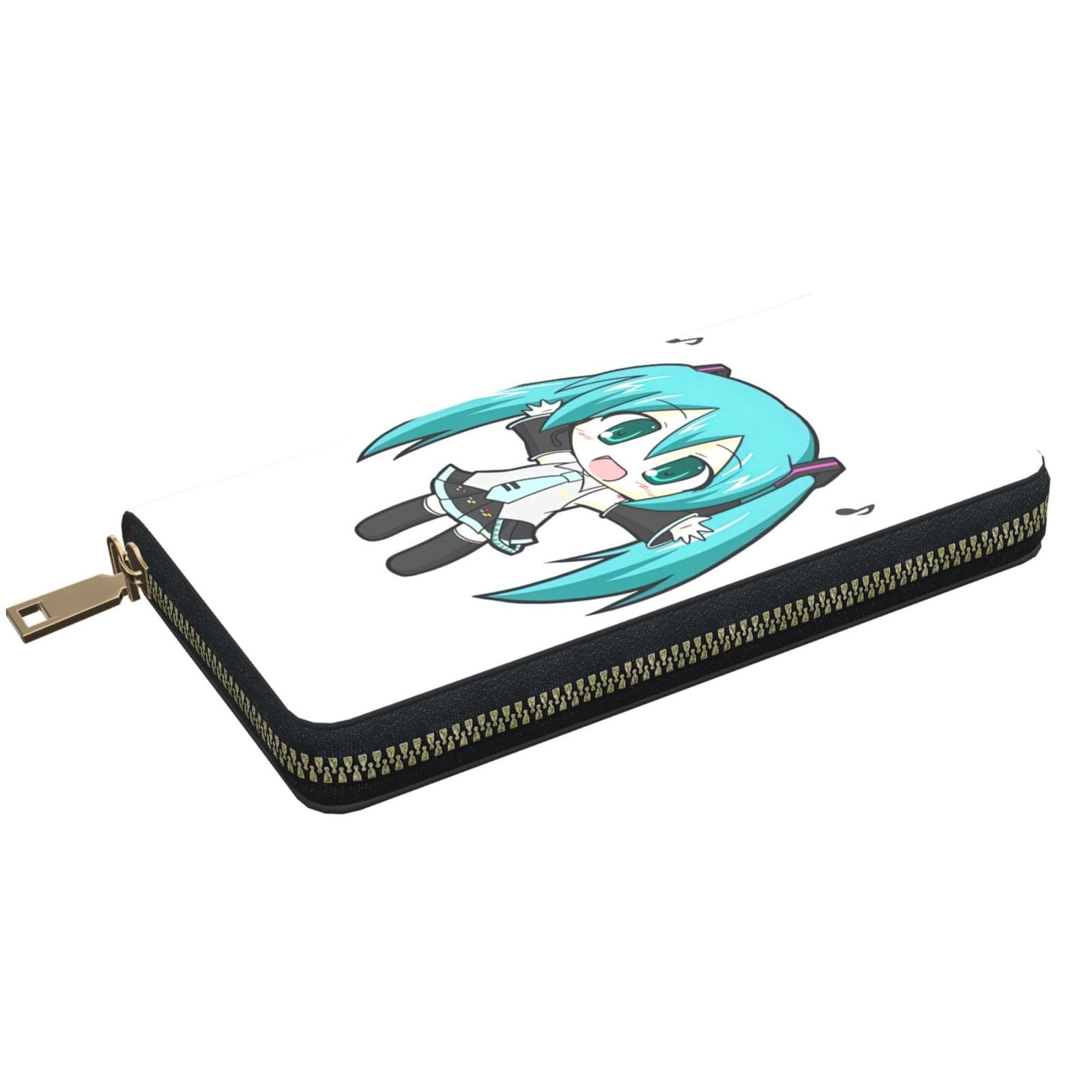 Amazon.co.jp: 財布 初音ミク 長財布 レザー ながざいふ 小銭入れ
