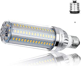 25W Super Bright Corn LED Light Bulb(250 Watt Equivalent) - 3000K Warm White 2900Lumens - E26 with E39 Mogul Base Adapter for Large Area Commercial Ceiling Light - Garage Warehouse Porch Backyard - coolthings.us