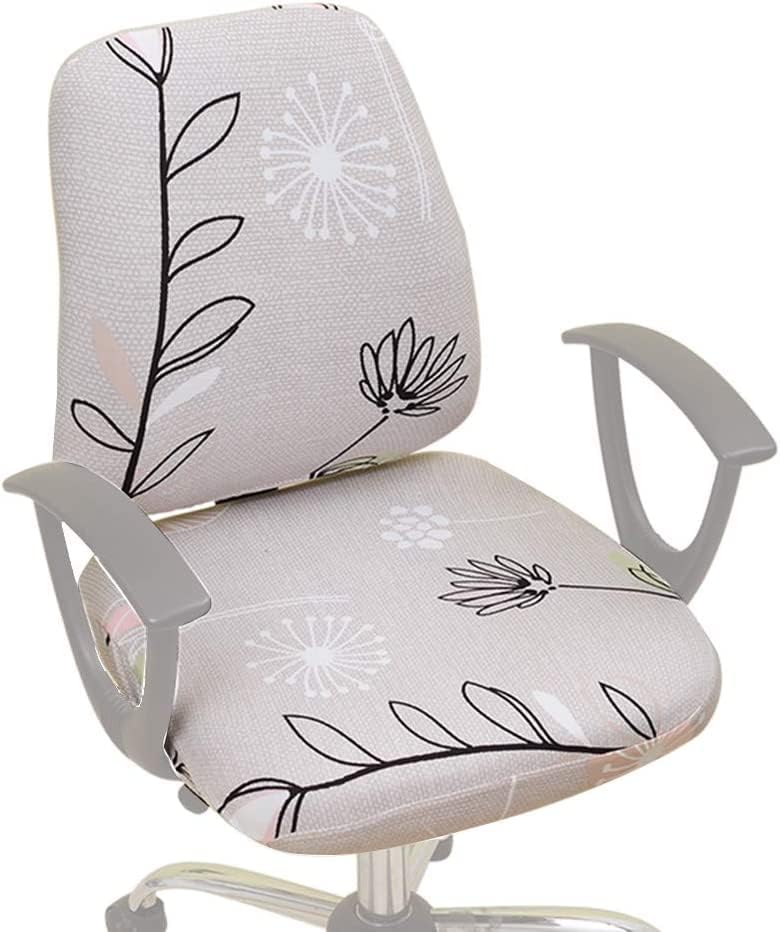 Stretch Chair Covers Office Chair Cover Removable Washable Office Chair