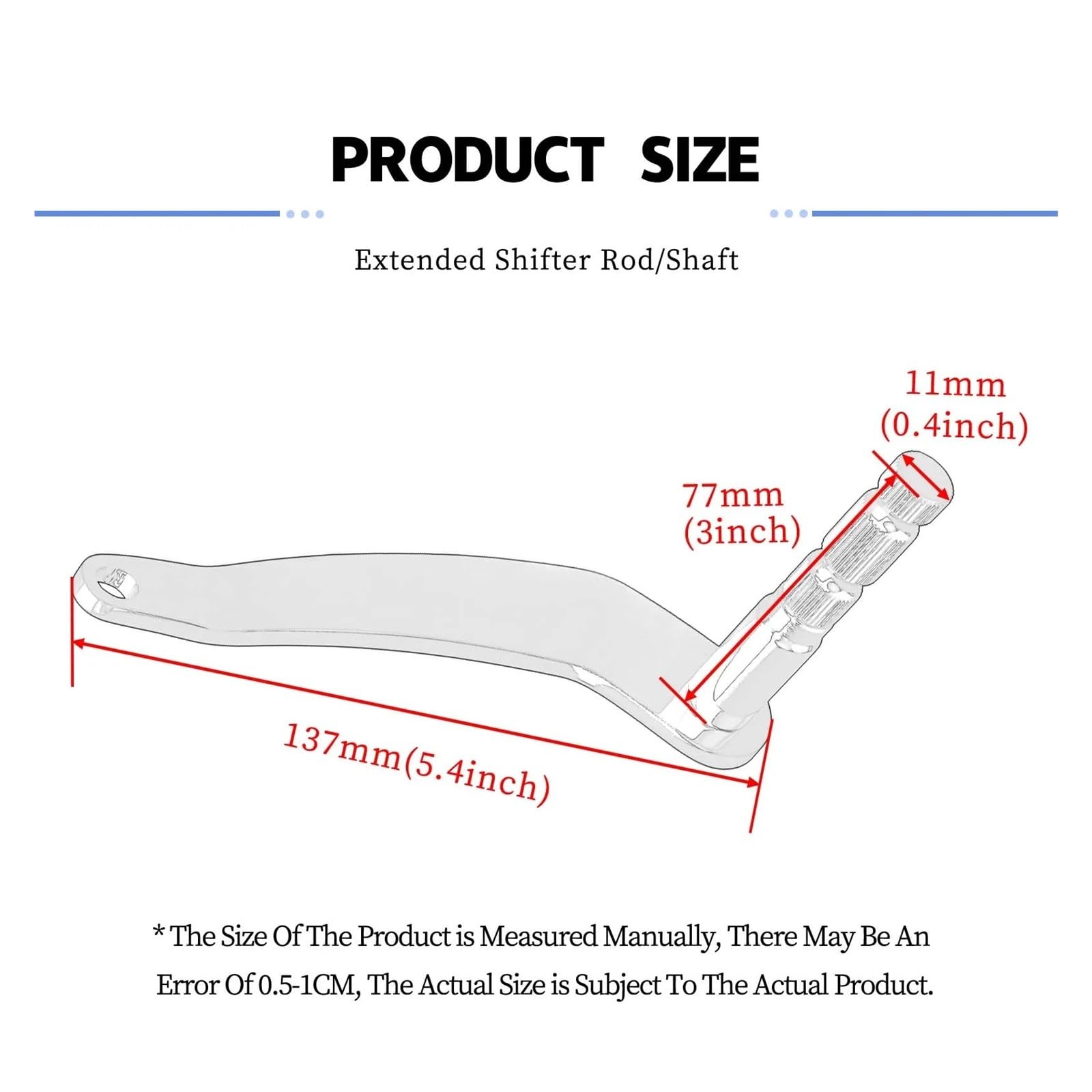 Amazon | オートバイヒールギアシフターシフトロッドレバー ハーレー用