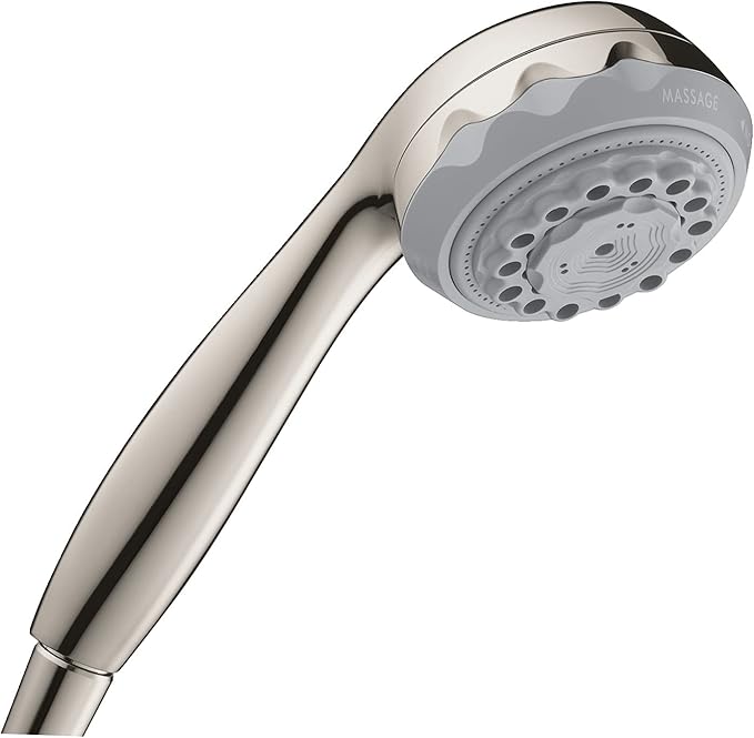hansgrohe Clubmaster Easy Install 4inch Handheld Shower Head Modern 3