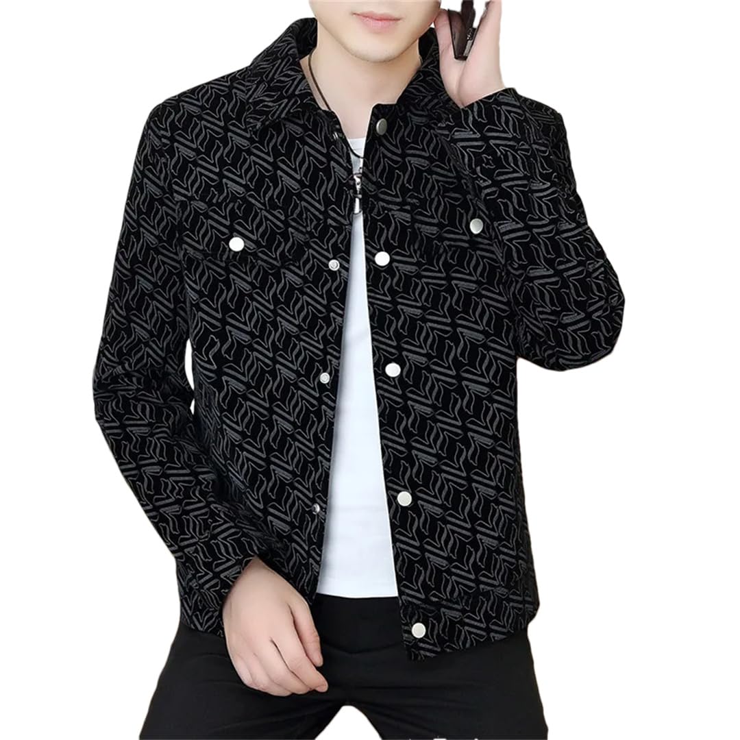 Męska kurtka z długim rękawem, slim fit, biznesowa, towarzyska, wiatrówka, płaszcze