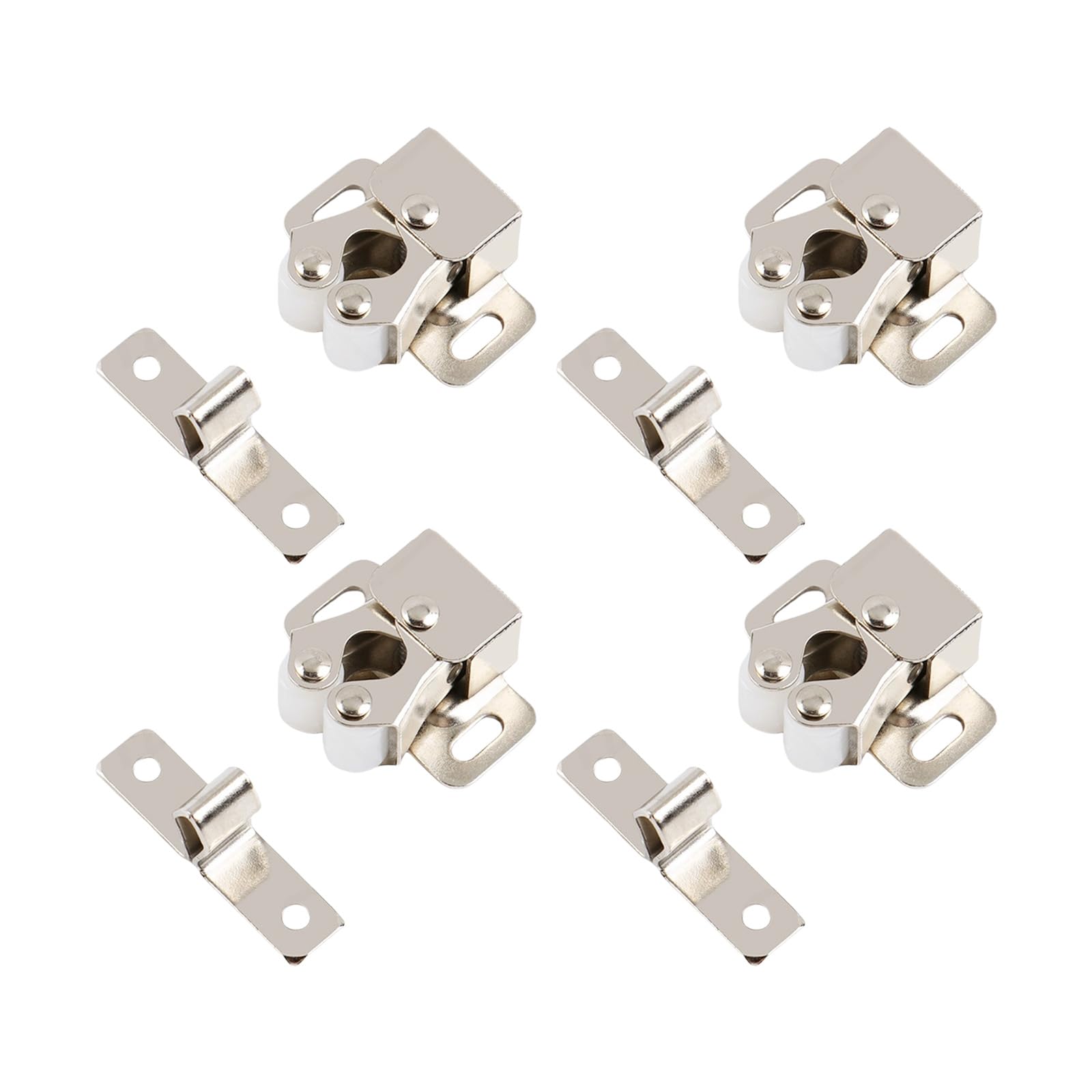 Durable Cabinet Door Clamp with Quiet Closing Mechanism for Wardrobe Closet Hardware Accessories Durable Door Latch
