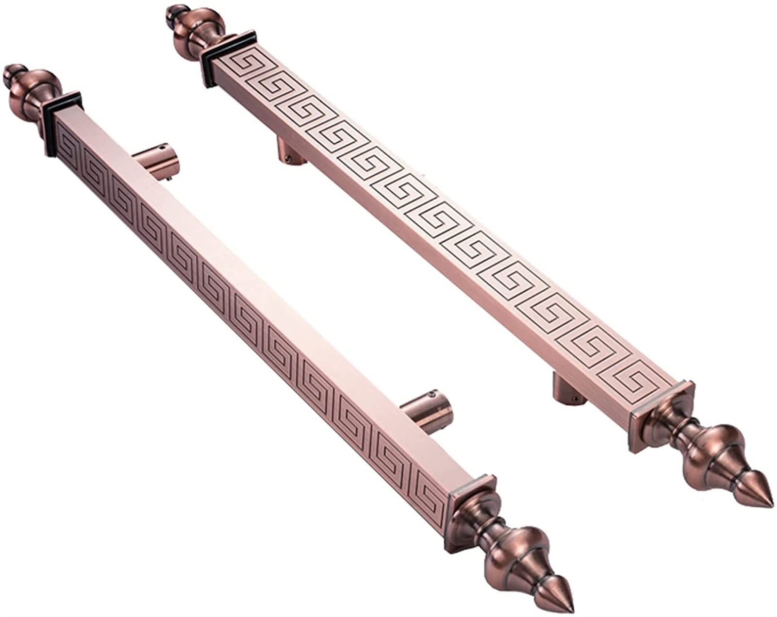 DFGHNBVC Rustic Sliding Barn Door Handle 47Inch Large Decor Pull For Interior/Outdoor Doors Aluminum Glass/Wooden Doors Push Bar With Fittings Style1 120Cm,Style1-80Cm