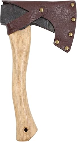 Miniatura 8 de Funda protectora de cabeza y mango, ligera, portátil, de piel sintética, para campamento, trabajo al aire libre