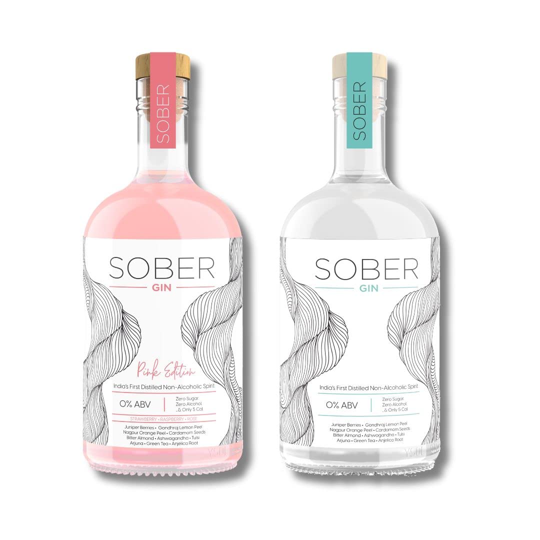 See full amazon price history chart for SOBER Non-Alcoholic Gin Combo - 2 Flavors - Delicious and Refreshing - Perfect for Cocktails - 2-in-1 Pack SOBER Non-Alcoholic Gin Combo - 2 Flavors - Delicious and Refreshing - Perfect for Cocktails - 2-in-1 Pack (B0C3421K2Q) Amazon Price History, Amazon Price Tracker