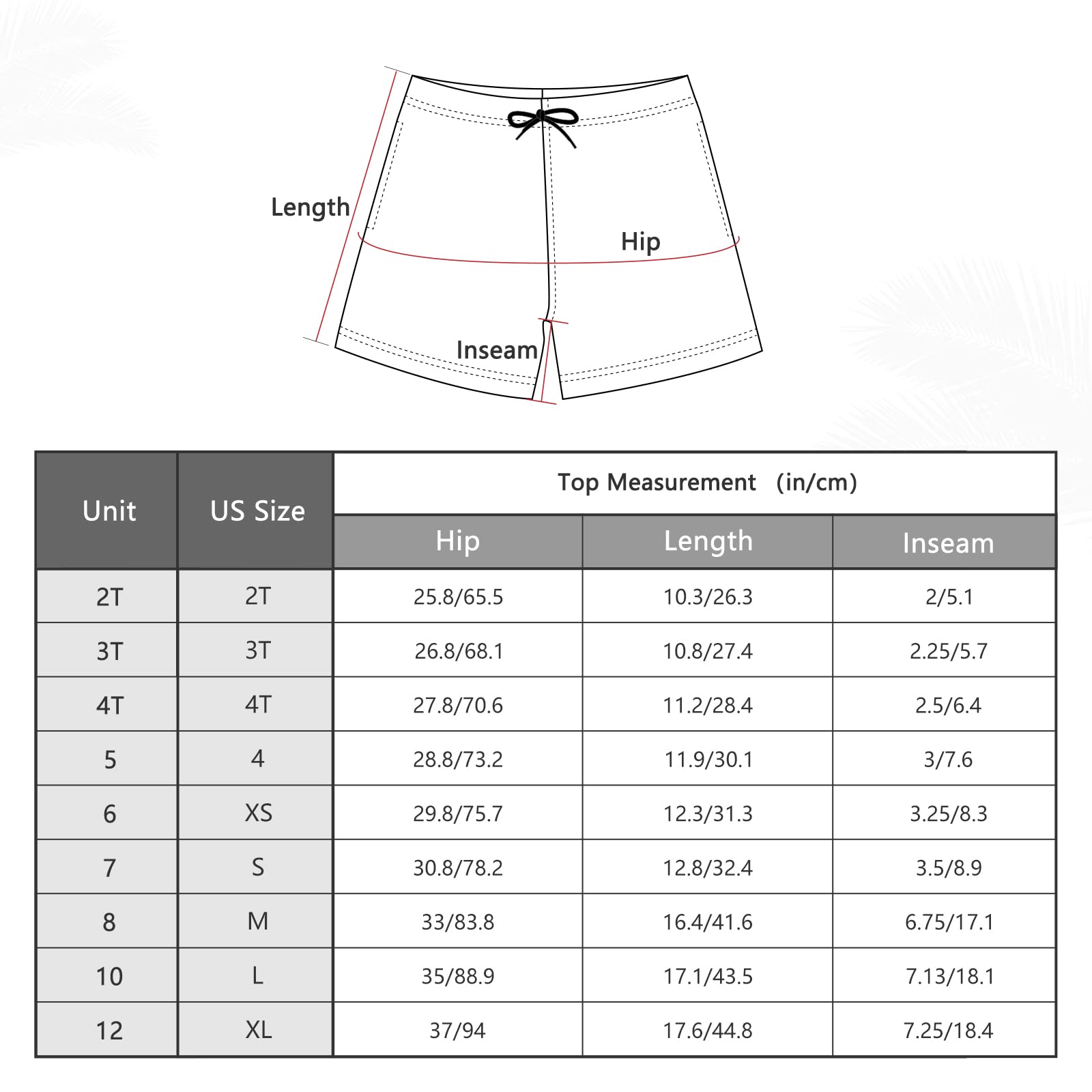 Aflyko Childish Swim Board Shorts Volcano Dino Palm Tree Retro Girls Beach Bathing Suit All Day Shorts