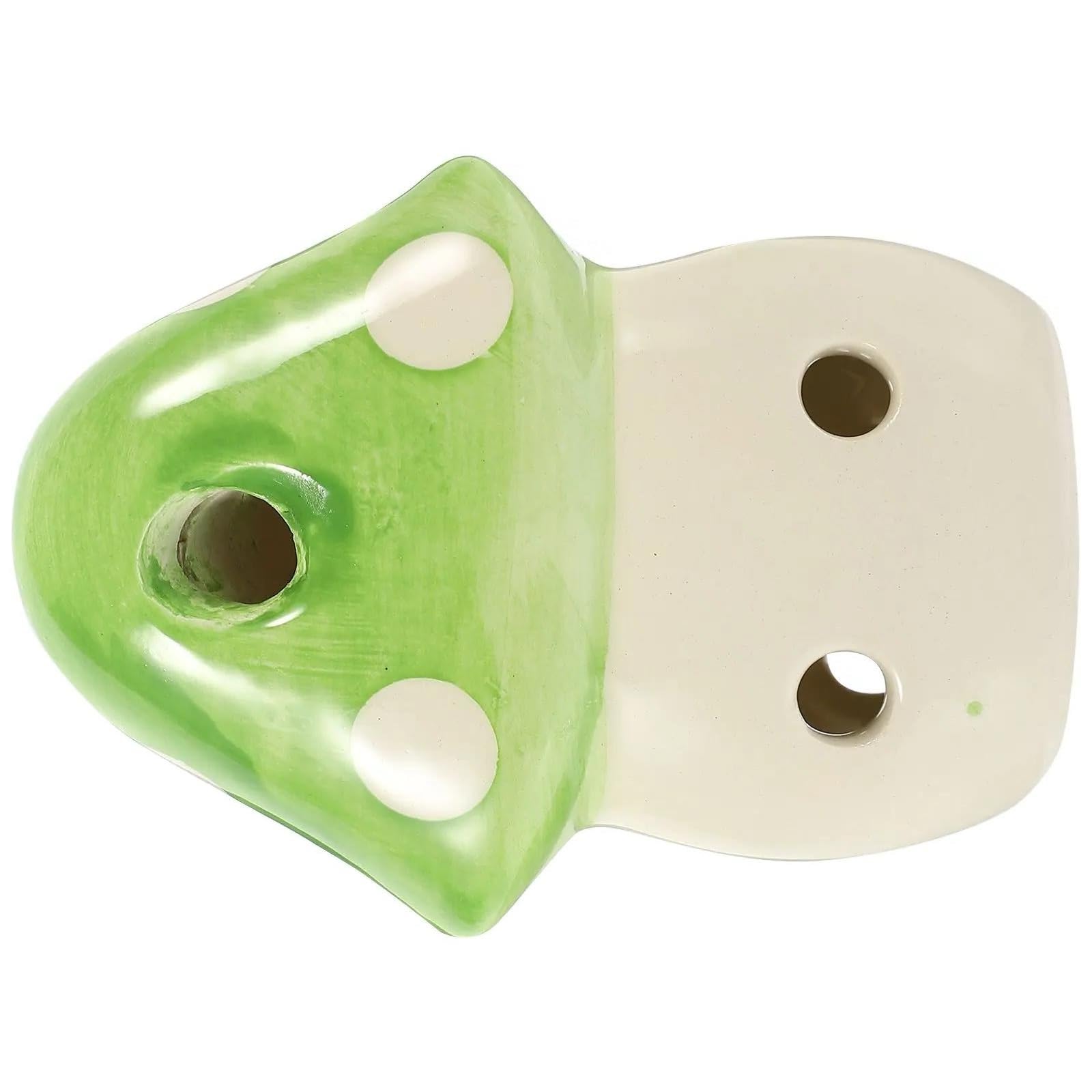 Ocarina Anfängerinstrument 6 Löcher Übungsspiel Keramik Keramik-Okarina
