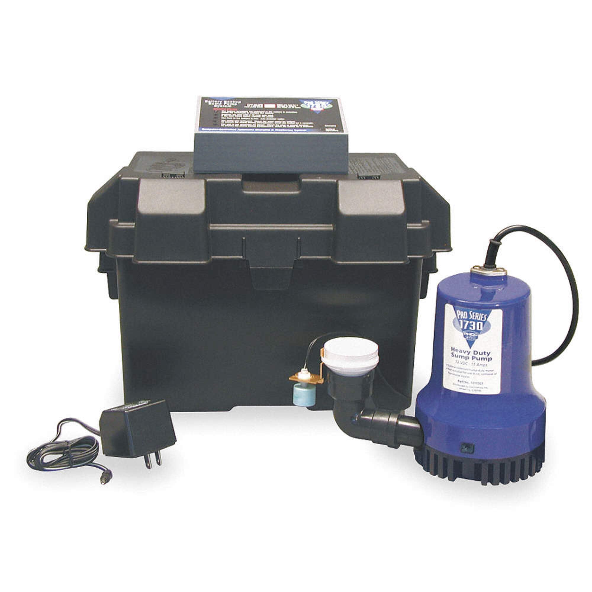GLENTRONICS PHCC PRO SERIES 1850 BATTERY BACKUP SUMP PUMP SYSTEM