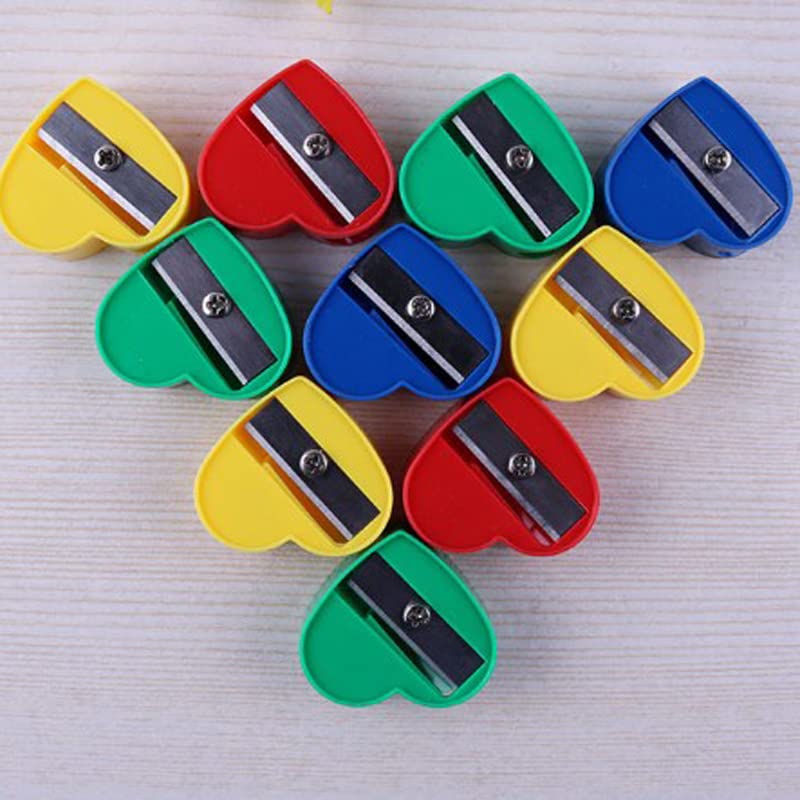 40 pièces Taille-Crayons en Plastique Coupe-Crayon Outil d'affûtage Bureau école étudiant Papeterie
