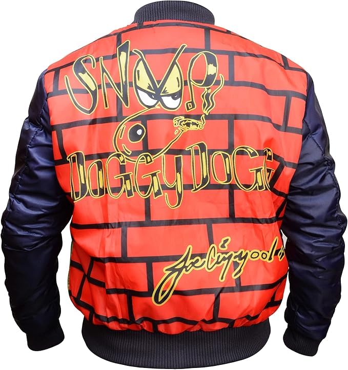 Men's Snoo Dog Jacket DoggyStyle Bomber Jacket Snoop Parachute Bomber Dogg Jacket3