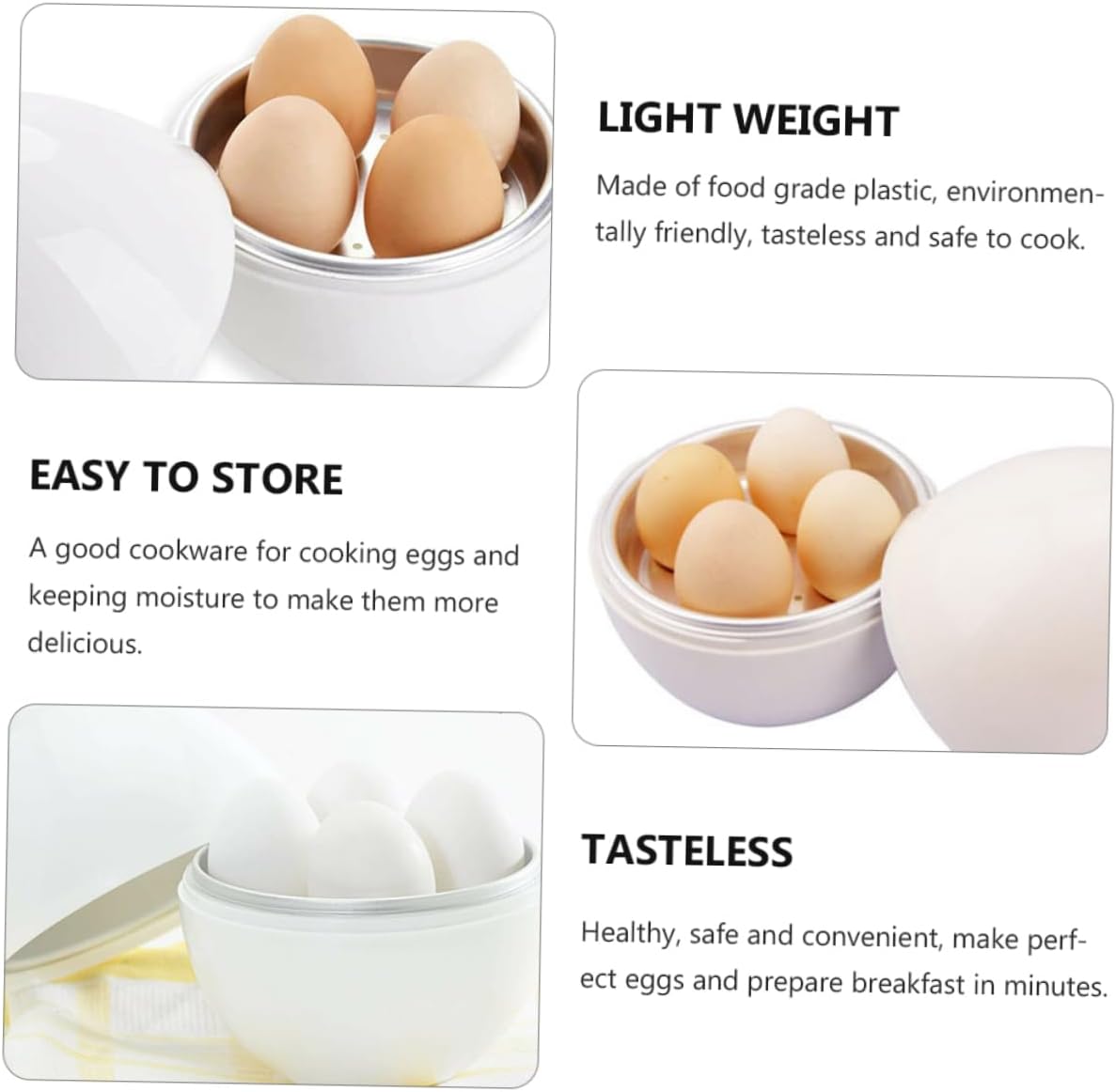 Poached Egg Cups，Egg Mold 1pc Microwave Egg Cooker Egg Poachers Cookware Poached Egg Cooker Electric Tool Microwave Egg Boiler Egg Boiler Cooker Egg Boil Steam Cooker Rapid Egg Maker Egg Fryer Eggs