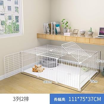 キャットケージ RAKU 猫ケージ 大型 キャットケージ 猫ハウス ワイド扉 組立簡単