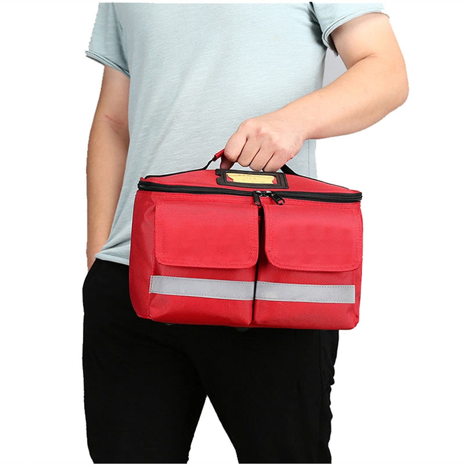 Botiquín de Primeros Auxilios vacío para Coche al Aire Libre, Kit de Supervivencia de Emergencia, Bolsa de Viaje Impermeable para Acampar, botiquín de Primeros Auxilios para Coche