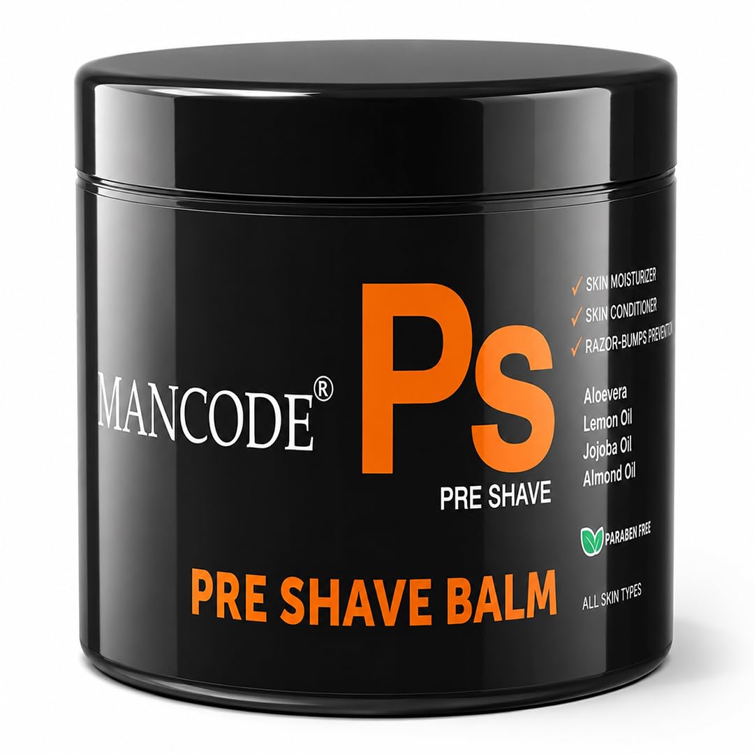 Mancode Pre-Shave Balm for Men | 100gm | Balm Softens your Beard | Provides Razor Glide for a Smooth Zesty Shave | Apply to Prevent Shaving Irritation and Razor Burns | Cut & Irritation Free Shave.-picture-13