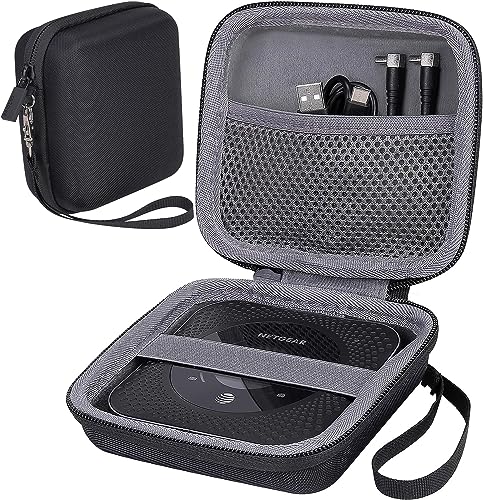 Image of co2CREA Hard Travel Case Replacement for NETGEAR Nighthawk M6 Pro MR6500 / M6 MR6150 / M1 MR1100 / M5 MR5200 Mobile Hotspot Router