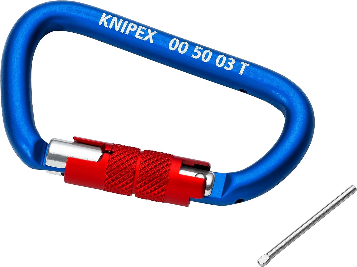 KNIPEX Moschettone 2 pezzi 82 mm, 00 50 03 T BK