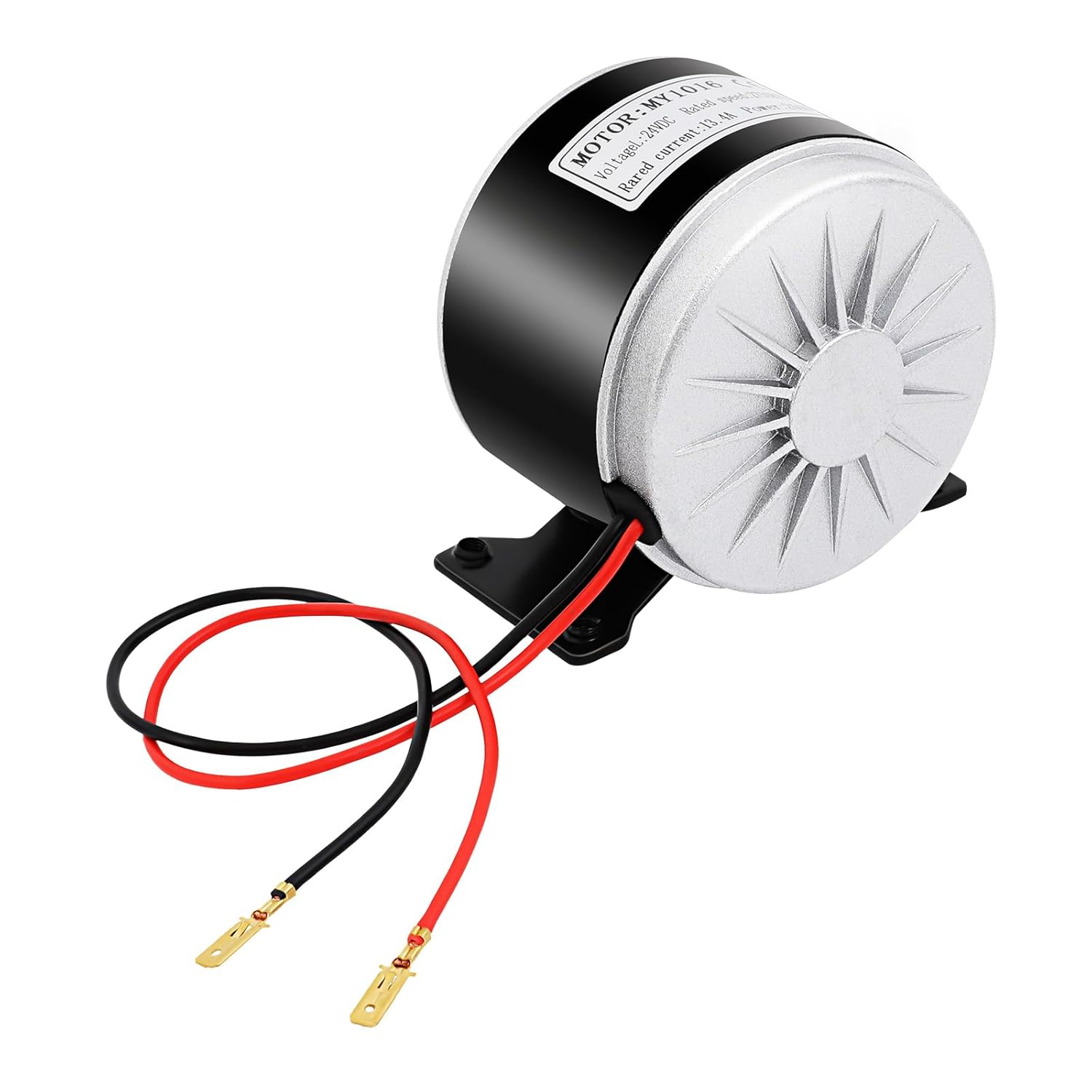 250W 24V Permanent Magnet Brush DC Motor - 2750 RPM High-Speed Electric Motor with Pure Copper Coils for E-Bikes, Scooters & Go-Karts