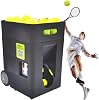 Tennis Ball Machine,Automatic Portable Tennis Ball Launcher,Serving Machine For Tennis,Tennis Pitching Machine For All Level Players,With App/Remote Control