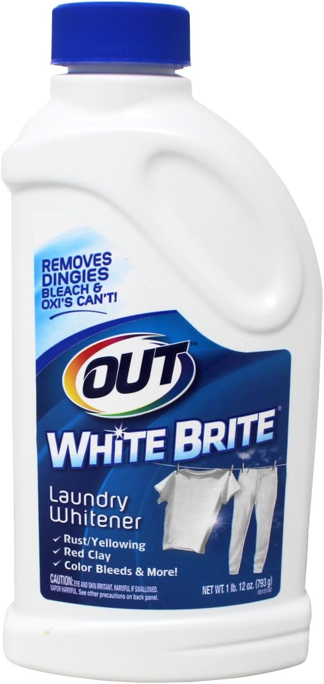 White Brite No Scent Laundry Whitener Powder 1 lb. 12 oz. (Pack of 12)