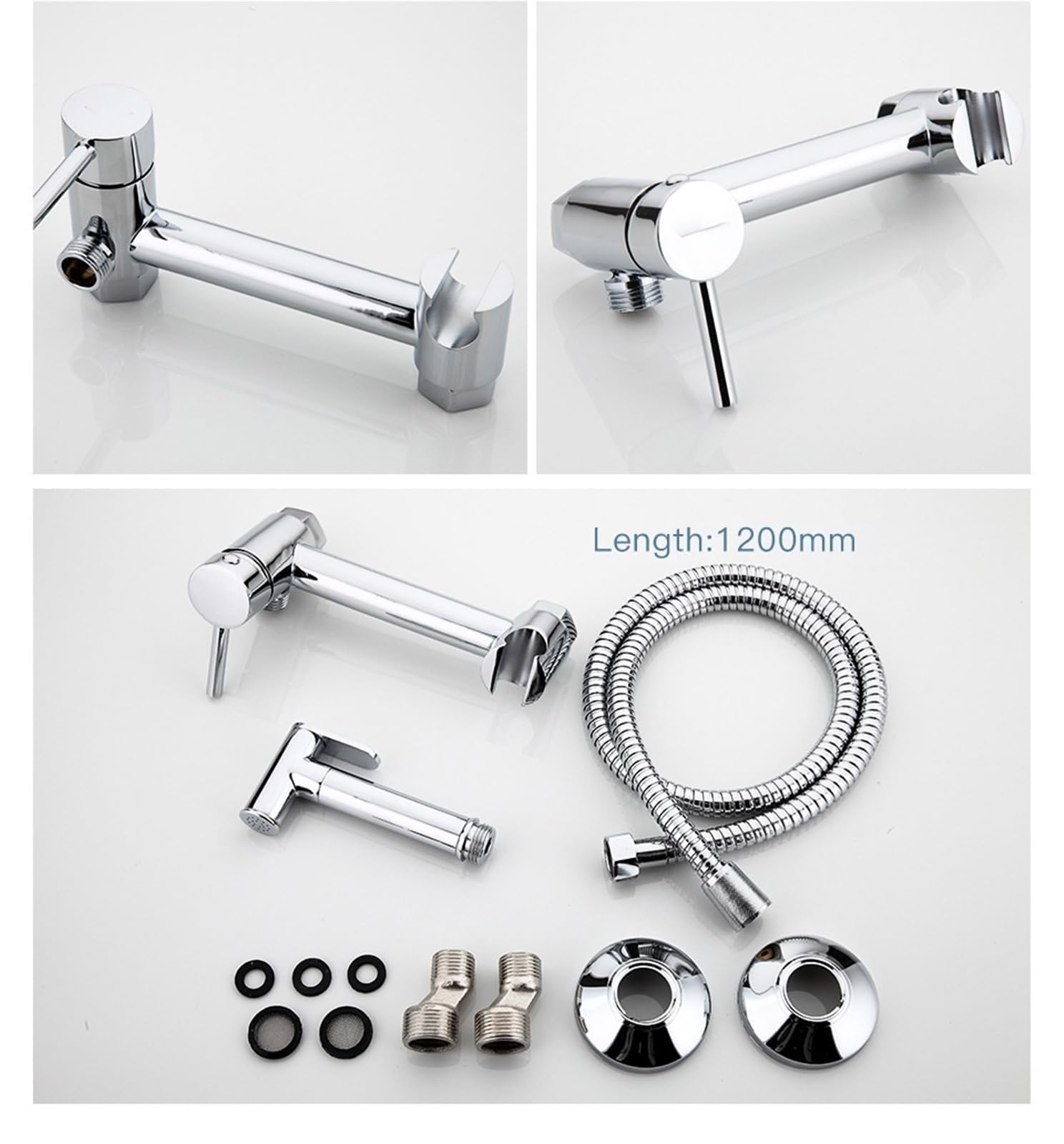 Rubinetto bidet in ottone con miscelatore caldo/freddo