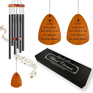 Sympathy Wind Chimes Sympathy Gifts for Loss of Loved One Memorial Windchime Memorial Wind Chimes Memory Gifts for Loss Loved Ones Dad Mom Friends