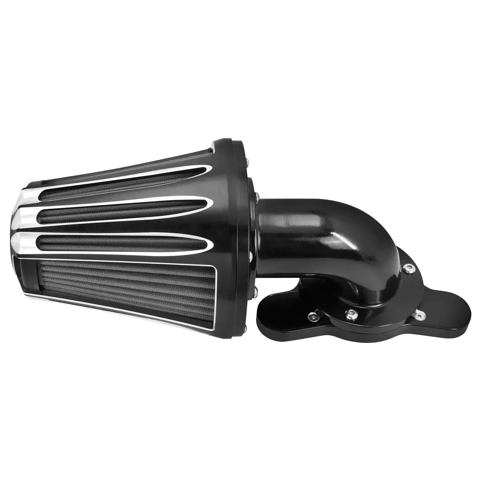 Kompatybilność z Pit Bike crossowym‌ Filtr wlotowy powietrza do motocykla pasuje do Harley Sportster XL 883 Touring Road King Electra Street Glide Softail Fat Bob Dyna(Air Cleaner D)