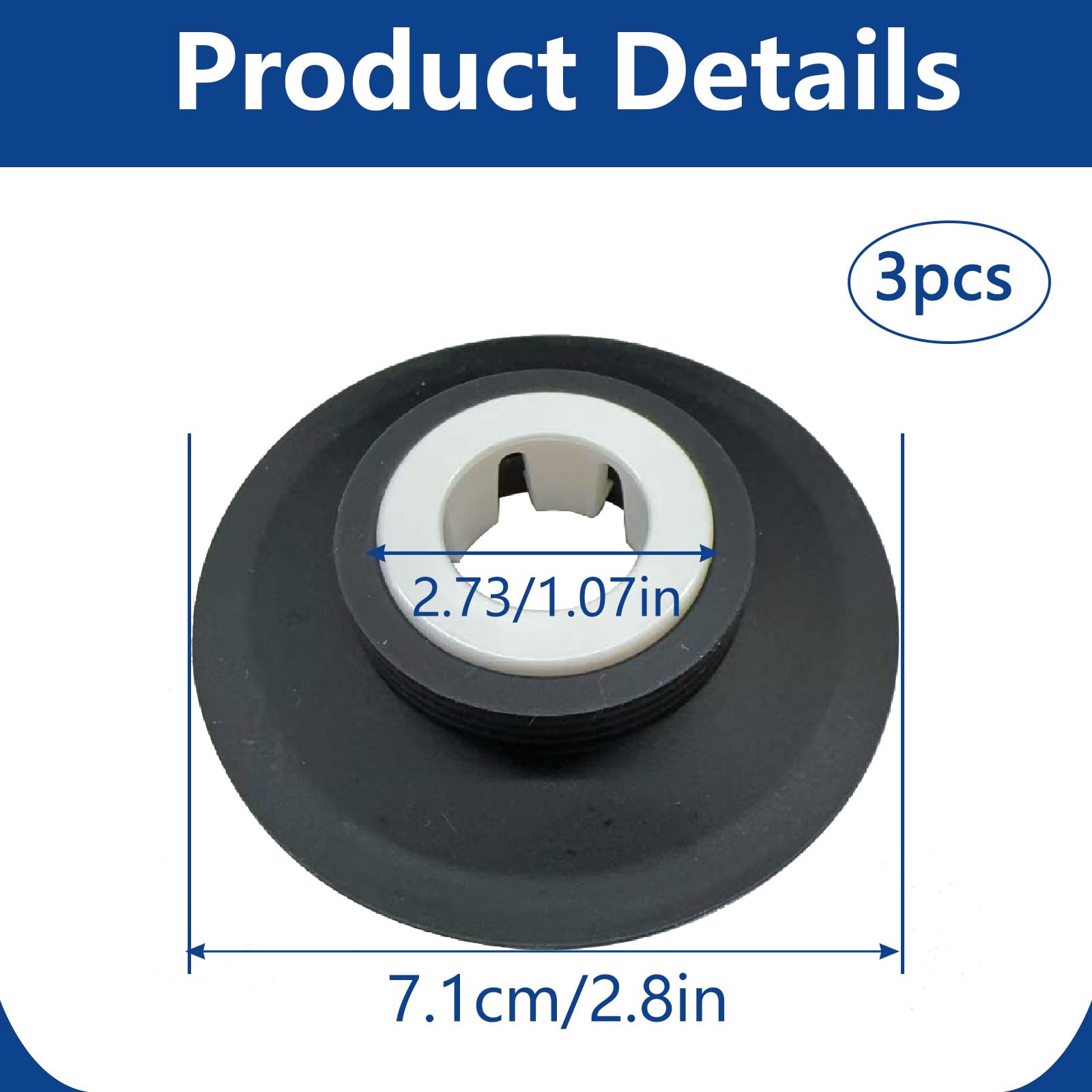 Flush Valve Seal Compatible with Ideal Standard - Image 2