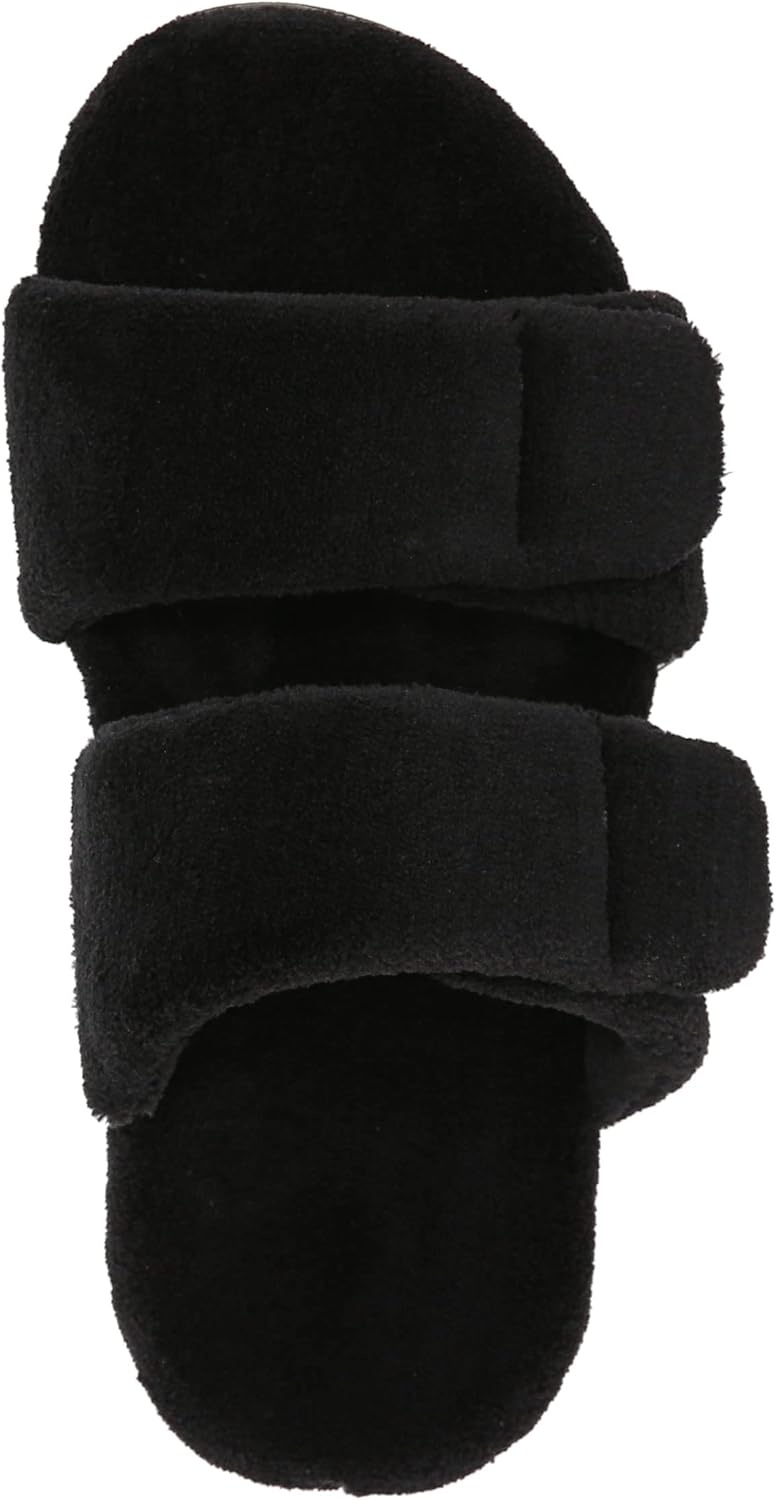 Vionic Women's Indulge Dessie Slipper -Comfortable Spa Slippers That Include a Built-in Concealed Orthotic that helps Correct Pronation and Alleviate Heel Pain Caused by Plantar Fasciitis, Med Width - Image 3