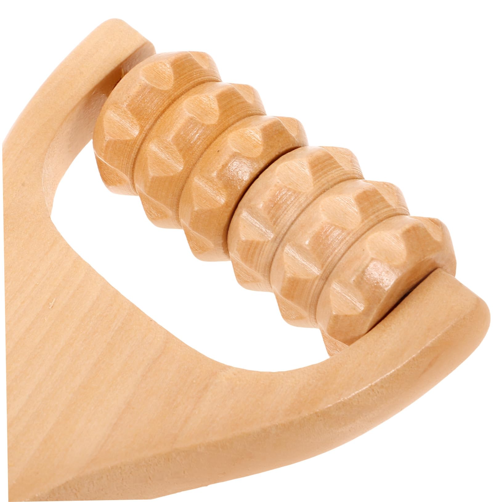 Ipetboom Manuelle Massagerolle 15X15X15cm für Rücken und Nacken Vielseitiges Massagegerät für Zuhause und Reisen zur Muskelentspannung