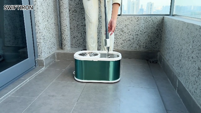 Amazon.com: SWIFTIRON Spin Mop and Bucket with Wringer Set