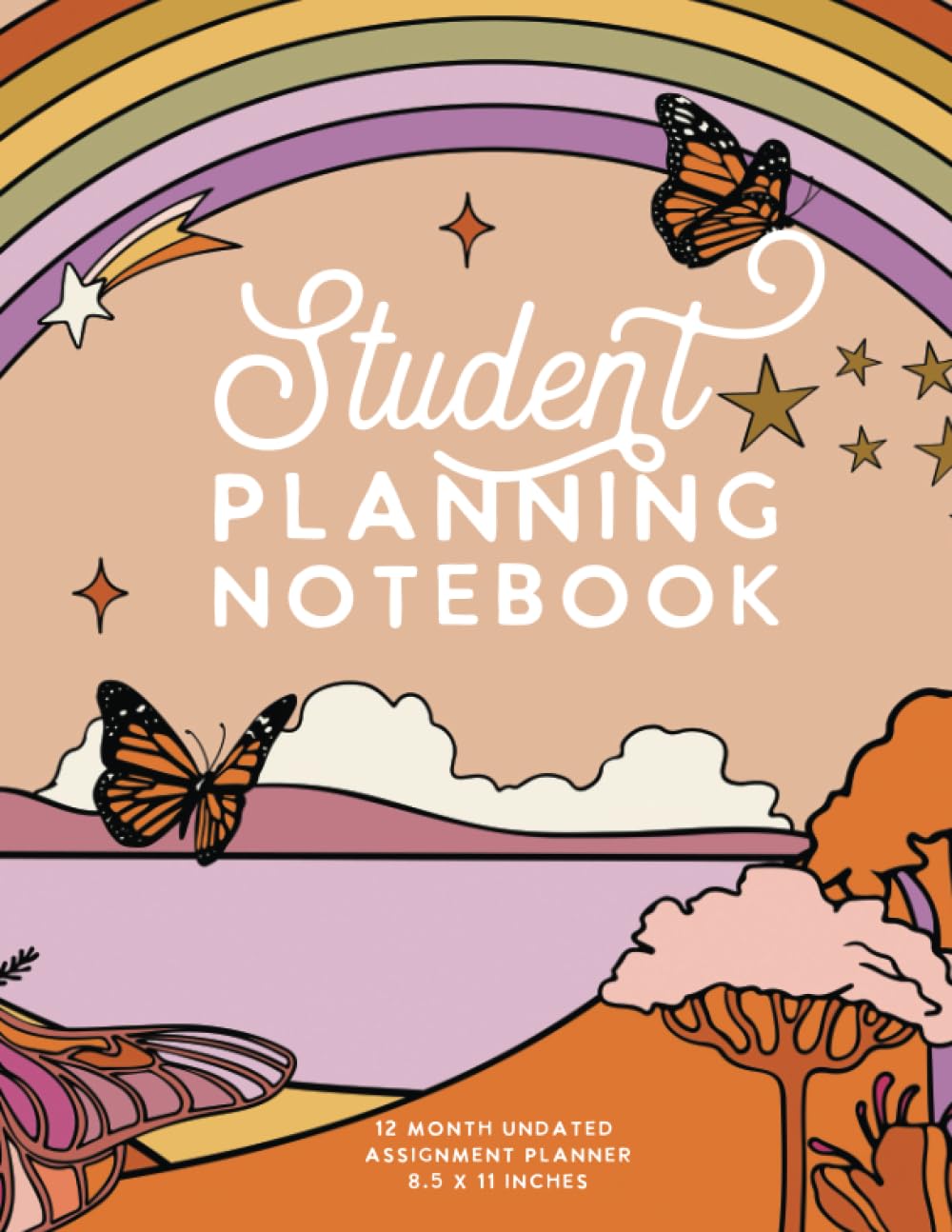 Student Weekly Planning Notebook (Dreamland Series): 12 Month Undated Academic Planner by schoolnest