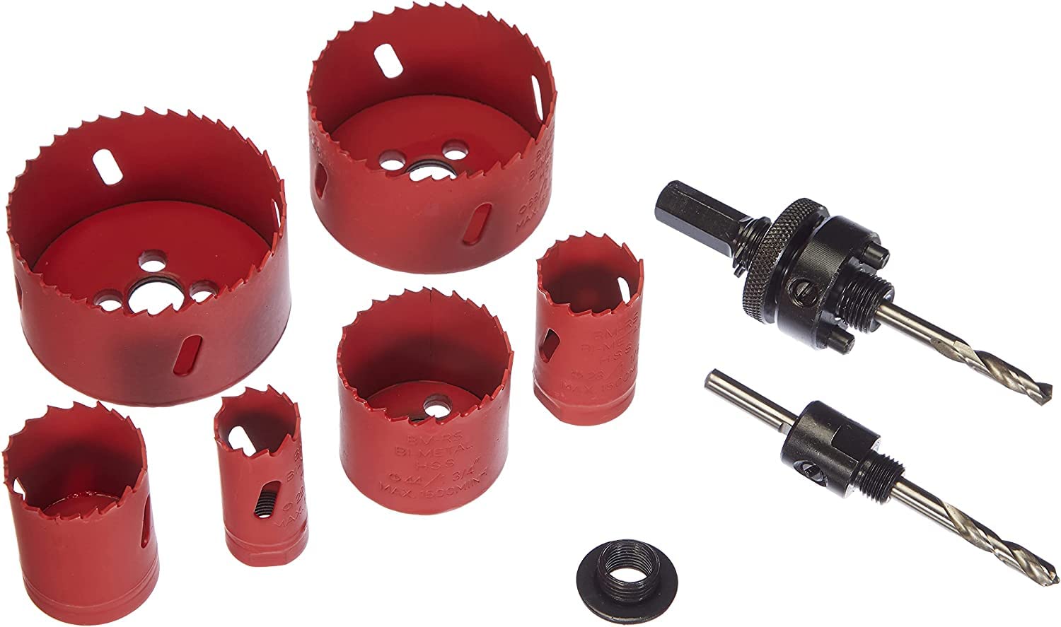 Mannesmann M44100 zestaw otwornic bimetalowych, 8-częściowy