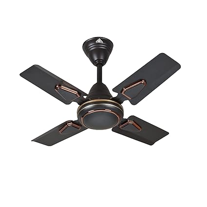 Athots Protes Ultra High Speed 24 Inch 600 mm Anti Dust 4 Blade Ceiling Fan (Smocked Brown, Pack of 1)