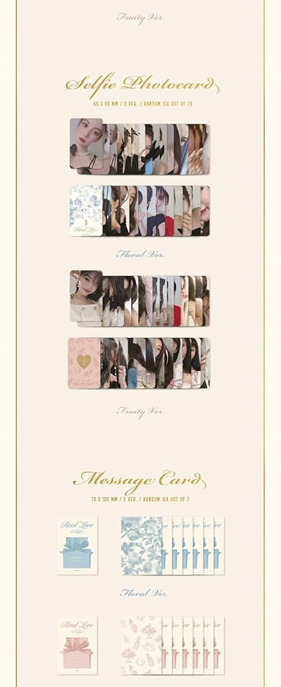 Oh My Girl Real Love 2nd Album Random Version Contents+