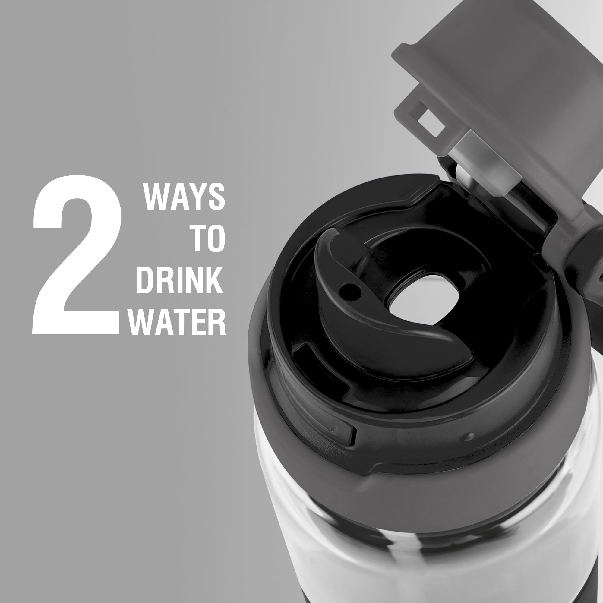 MILTON Navi 800 Water Bottle - Sip or Gulp, Leak-Proof -3