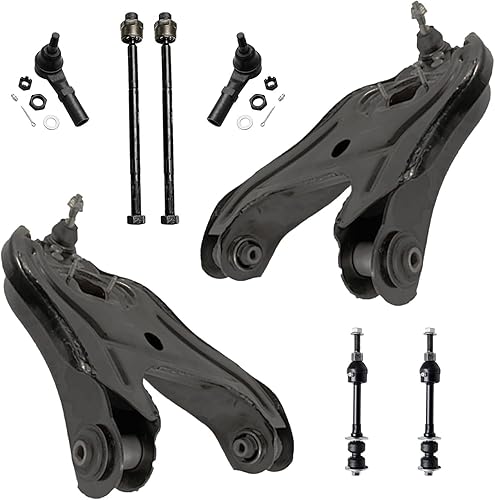 Miniatura 41 de Detroit Axle - Kit de suspensión frontal de 8 piezas para Chevy Aveo Aveo5 Pontiac G3 Wave Wave5 Suzuki Swift+ 2 brazos de control inferiores con